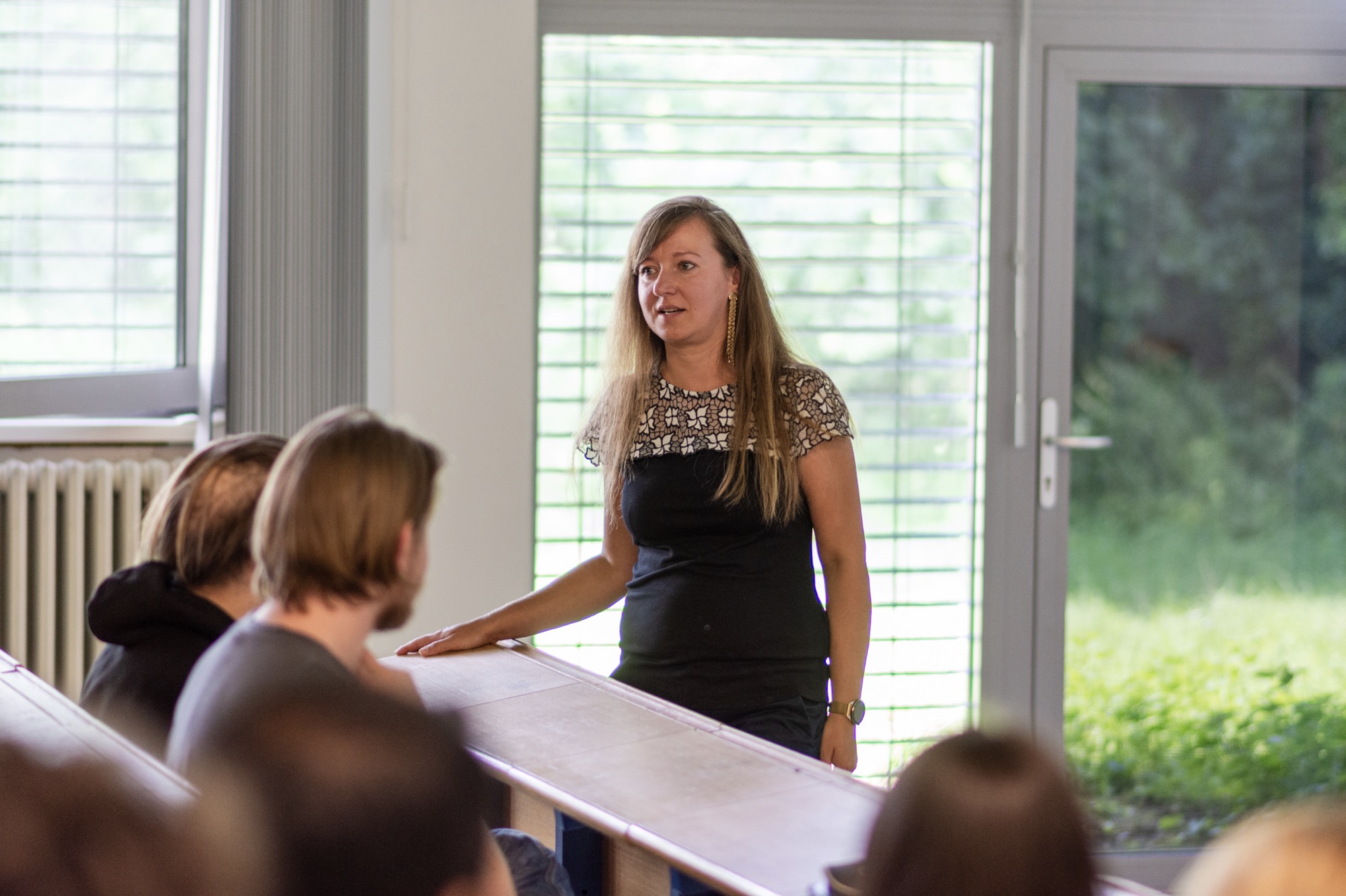 Visit of students from the Budapest University of Economics and Business at EUBA