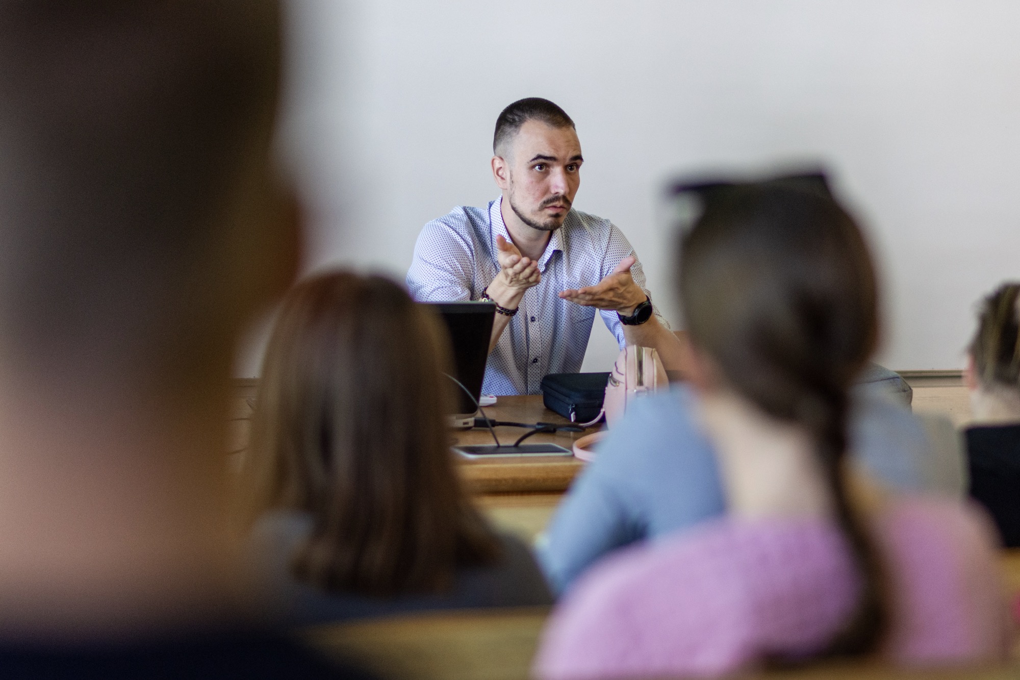 Visit of students from the Budapest University of Economics and Business at EUBA