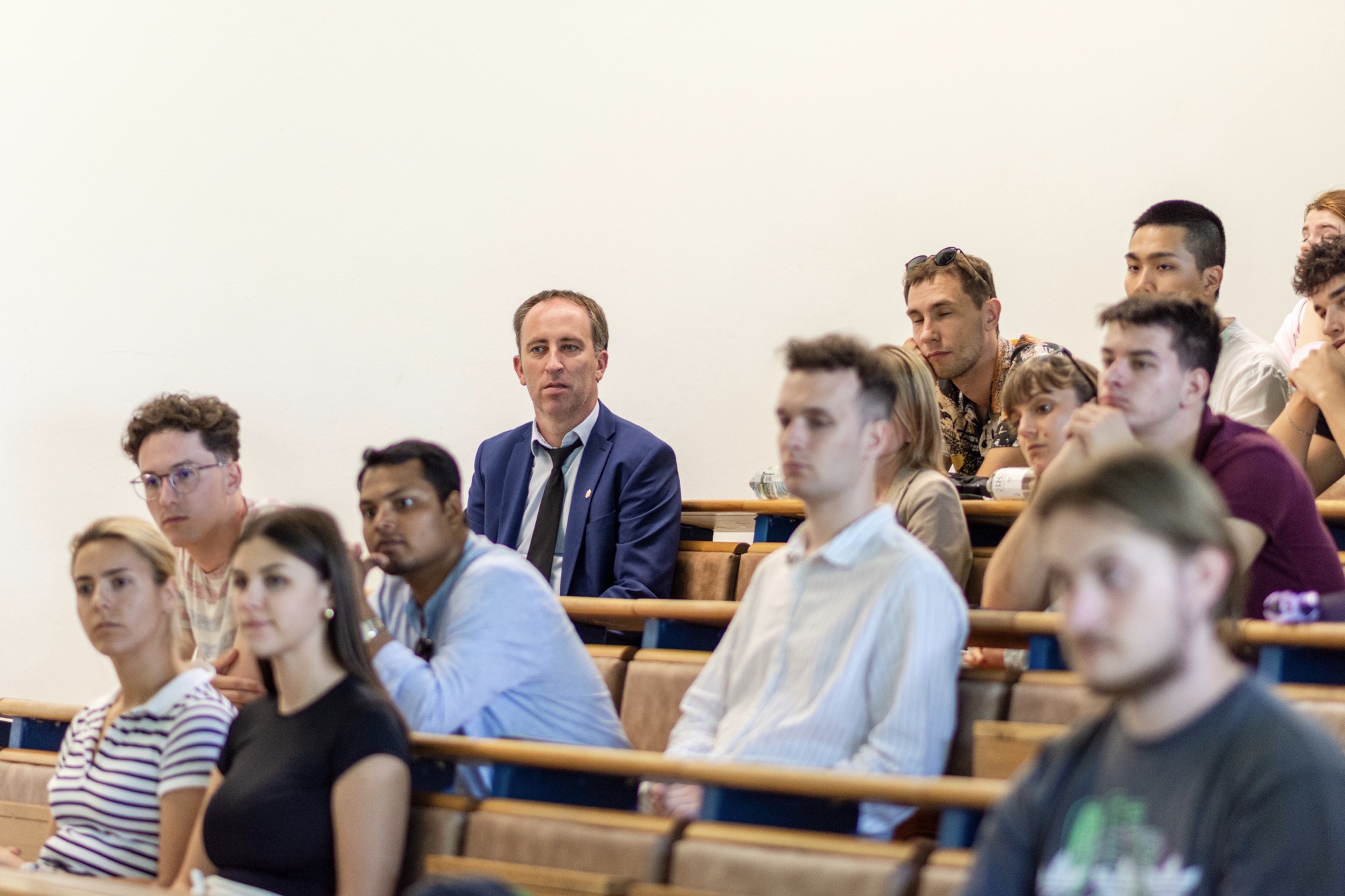 Visit of students from the Budapest University of Economics and Business at EUBA