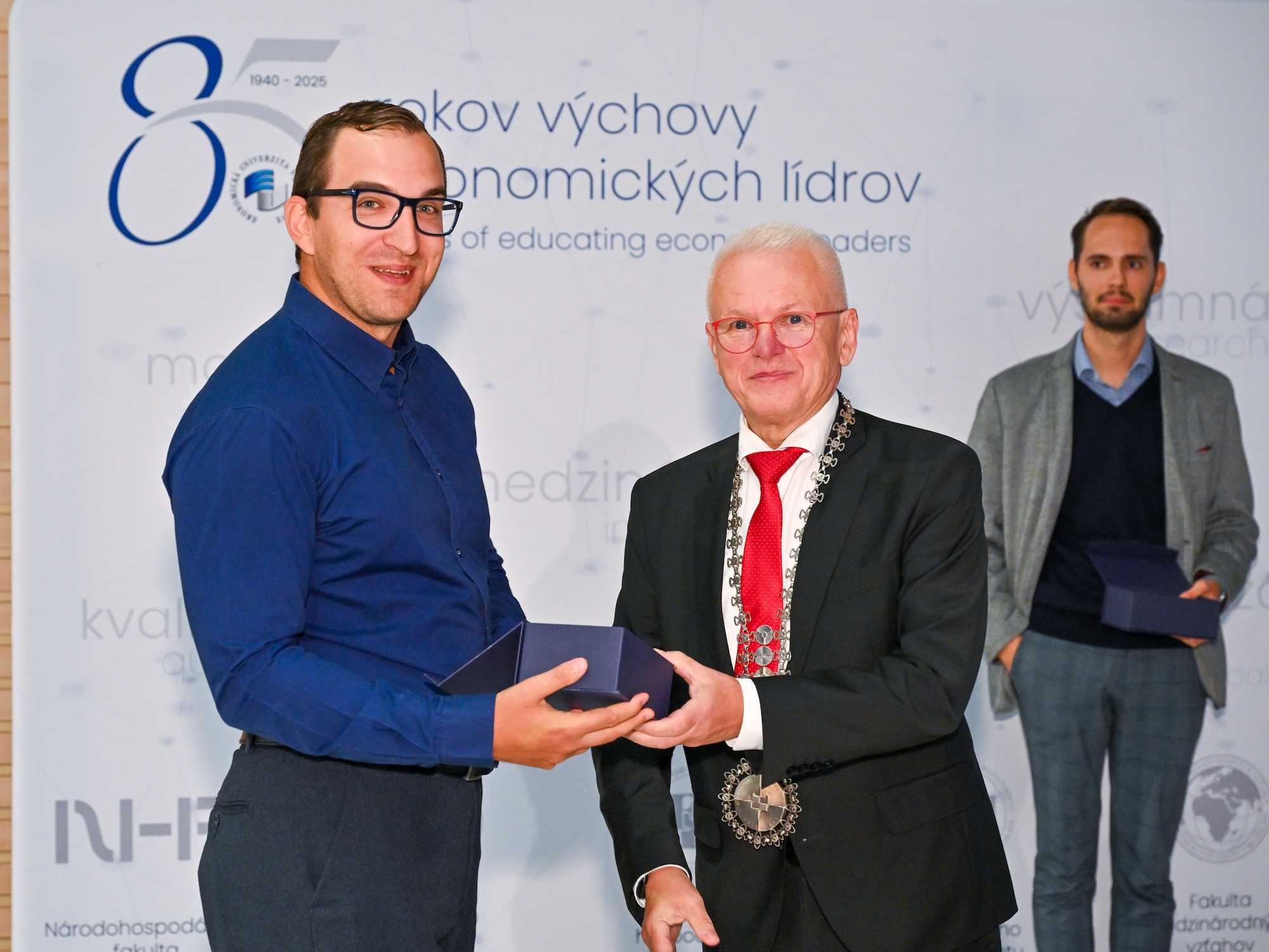 EUBA 85: Rektor ocenil laureátov za mimoriadny prínos k rozvoju vedy a výskumu