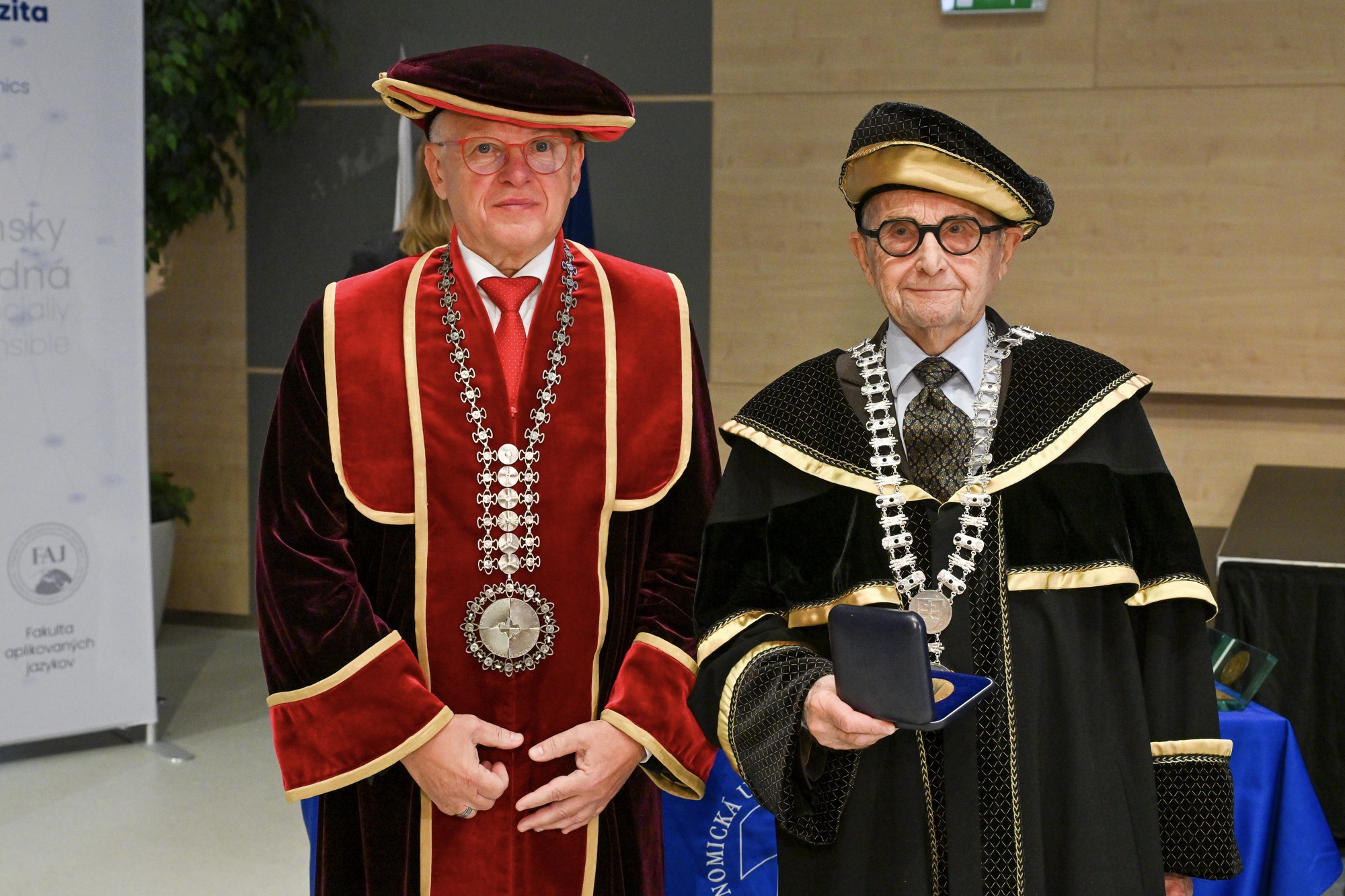 Values that endure: EUBA honors personalities with the Imrich Karvaš Medal