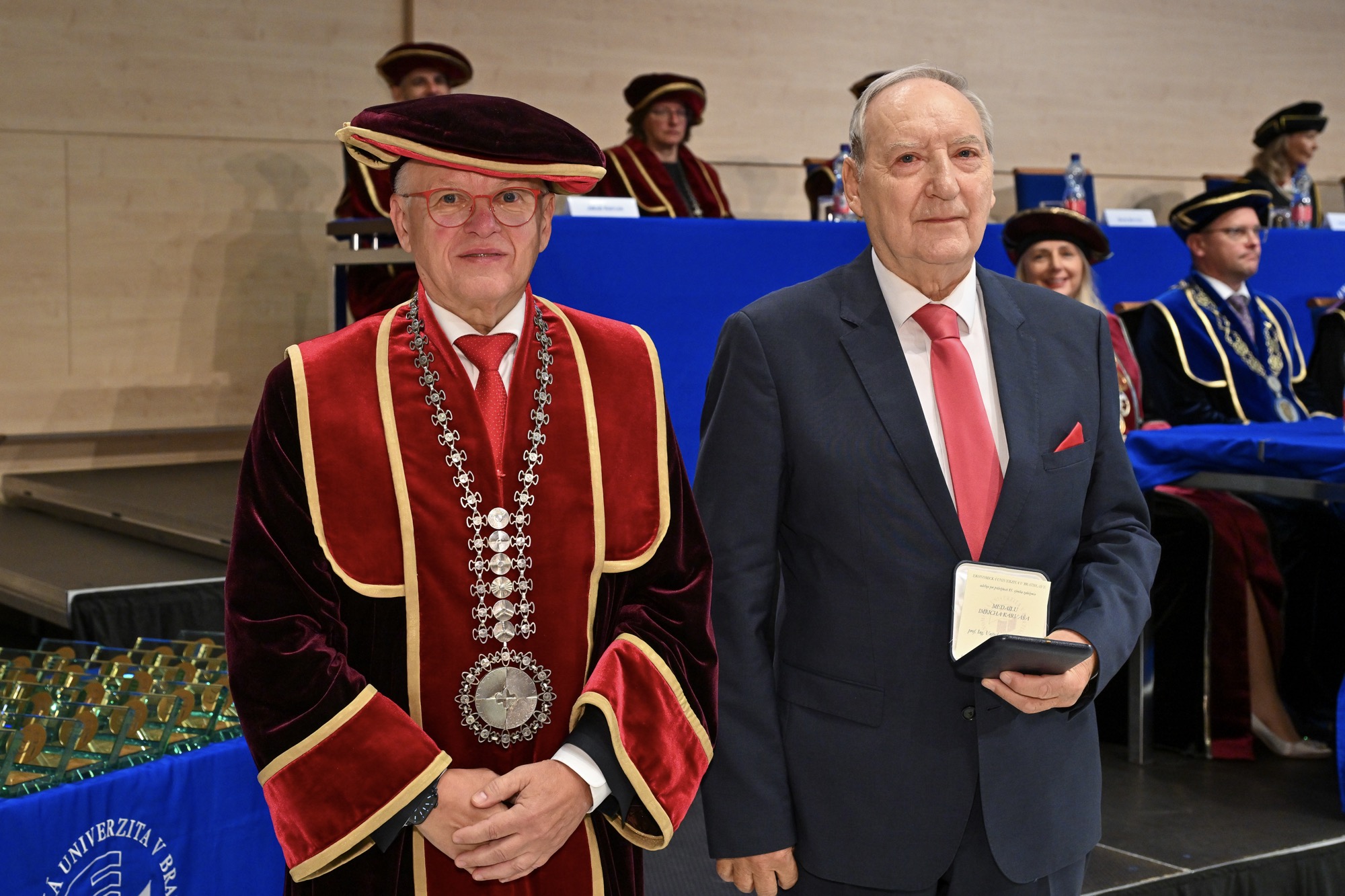 Values that endure: EUBA honors personalities with the Imrich Karvaš Medal