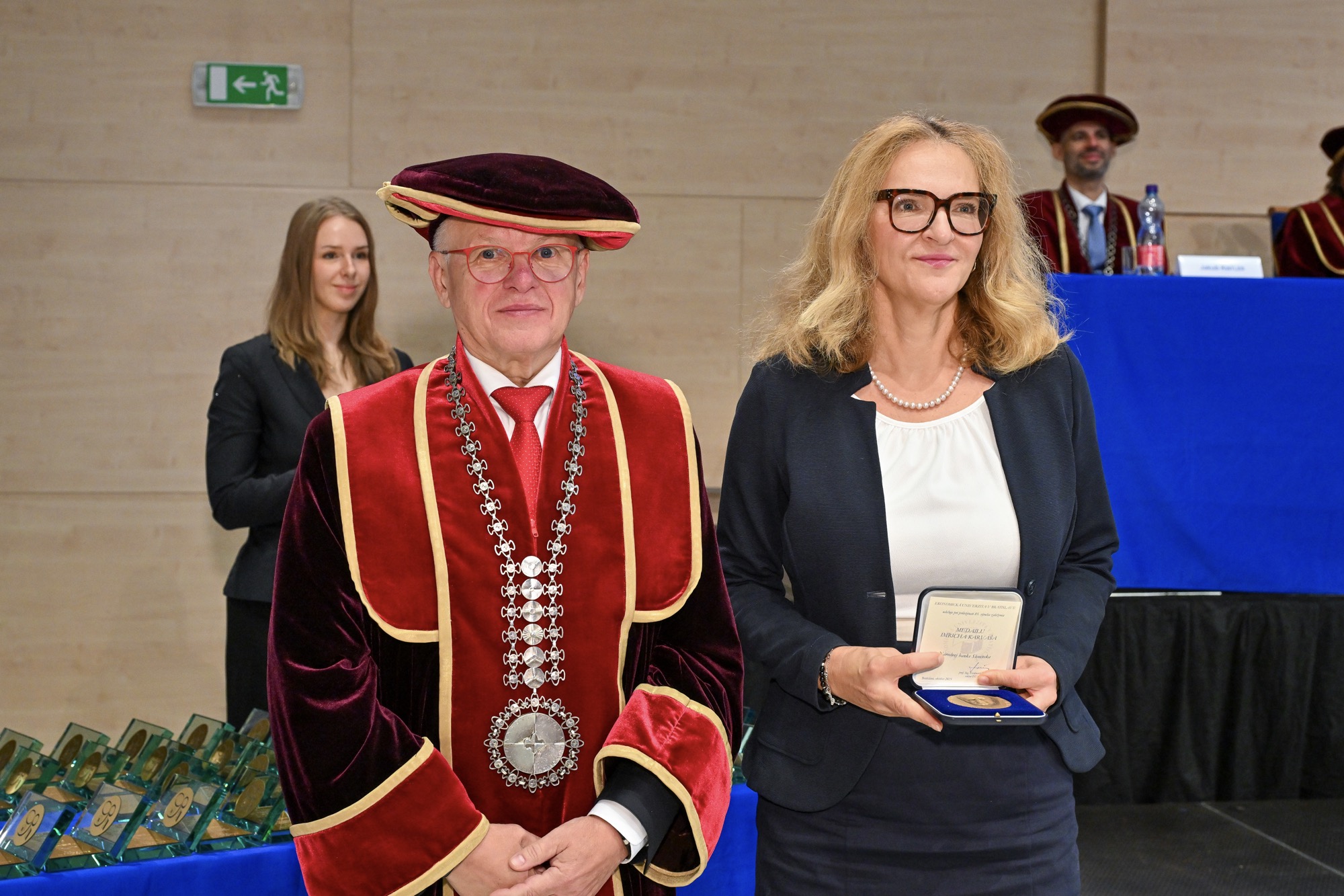 Values that endure: EUBA honors personalities with the Imrich Karvaš Medal