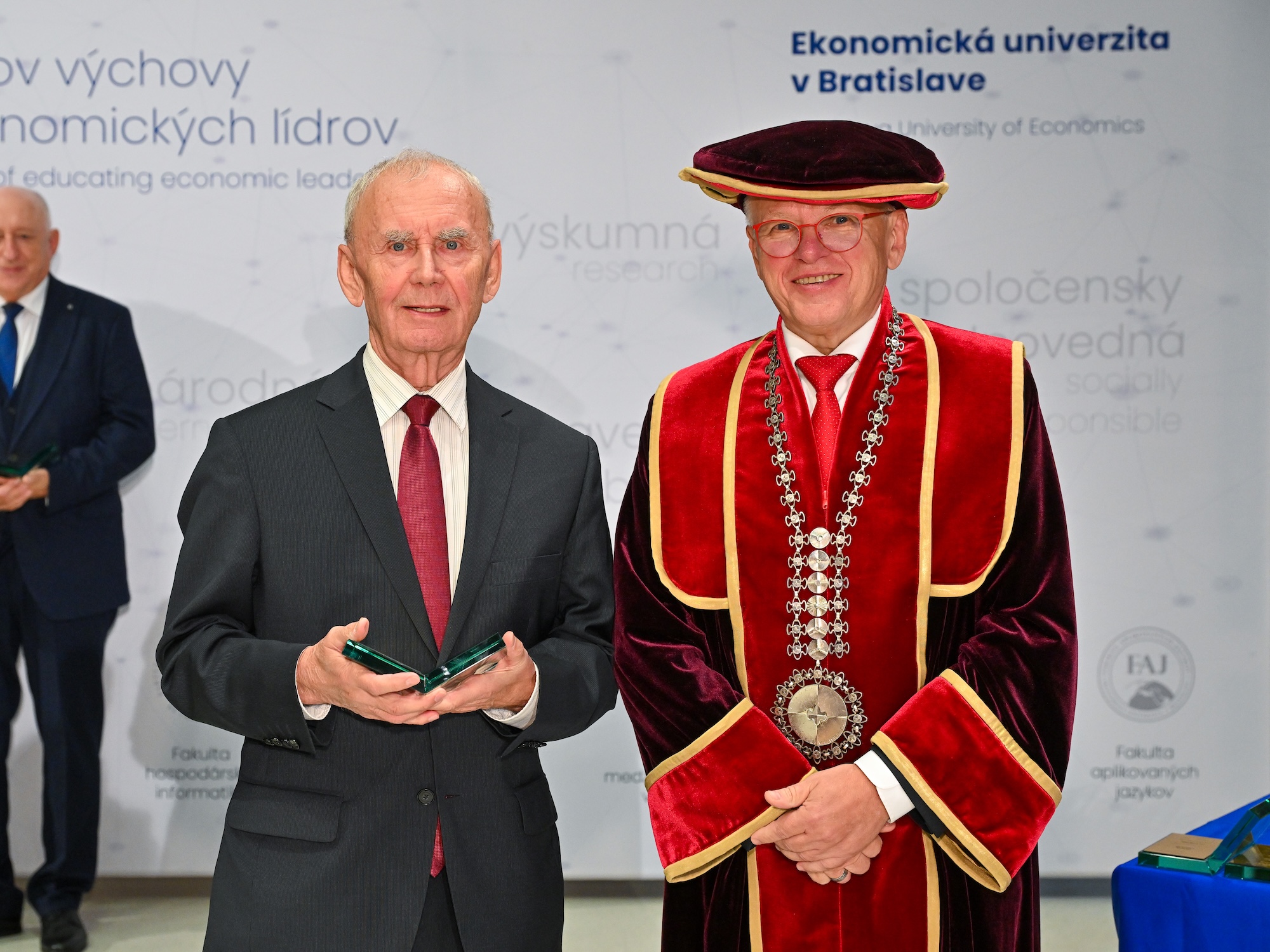85th Anniversary of EUBA: Award for Outstanding Contribution to the Development of the University