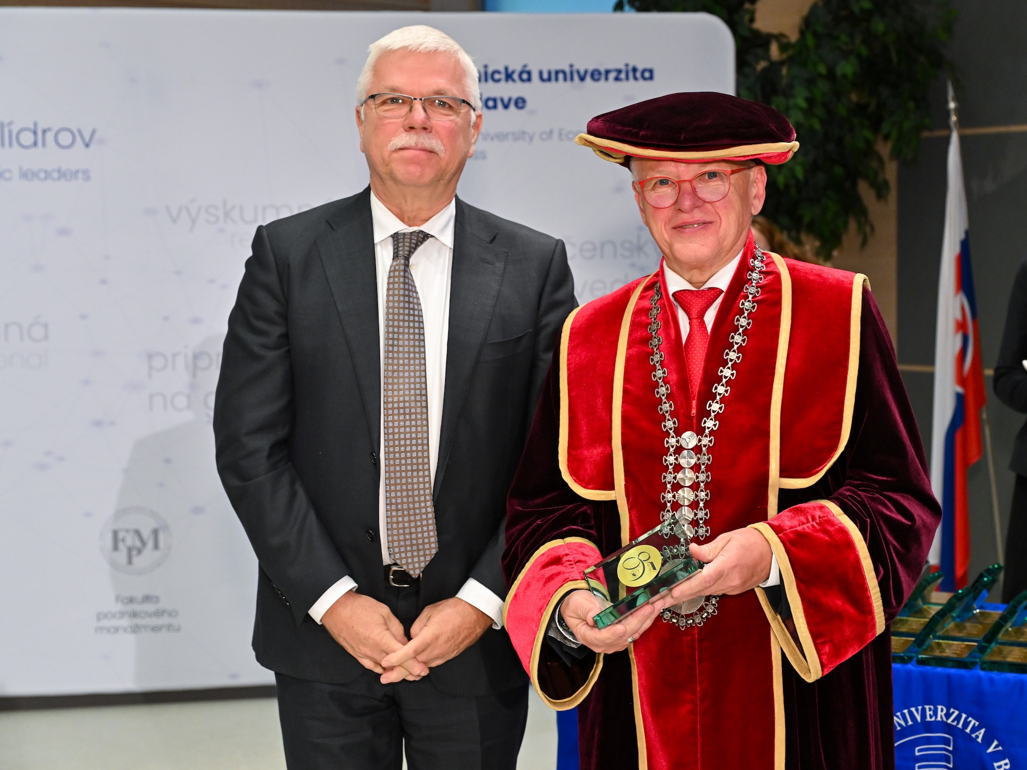 85th Anniversary of EUBA: Award for Outstanding Contribution to the Development of the University
