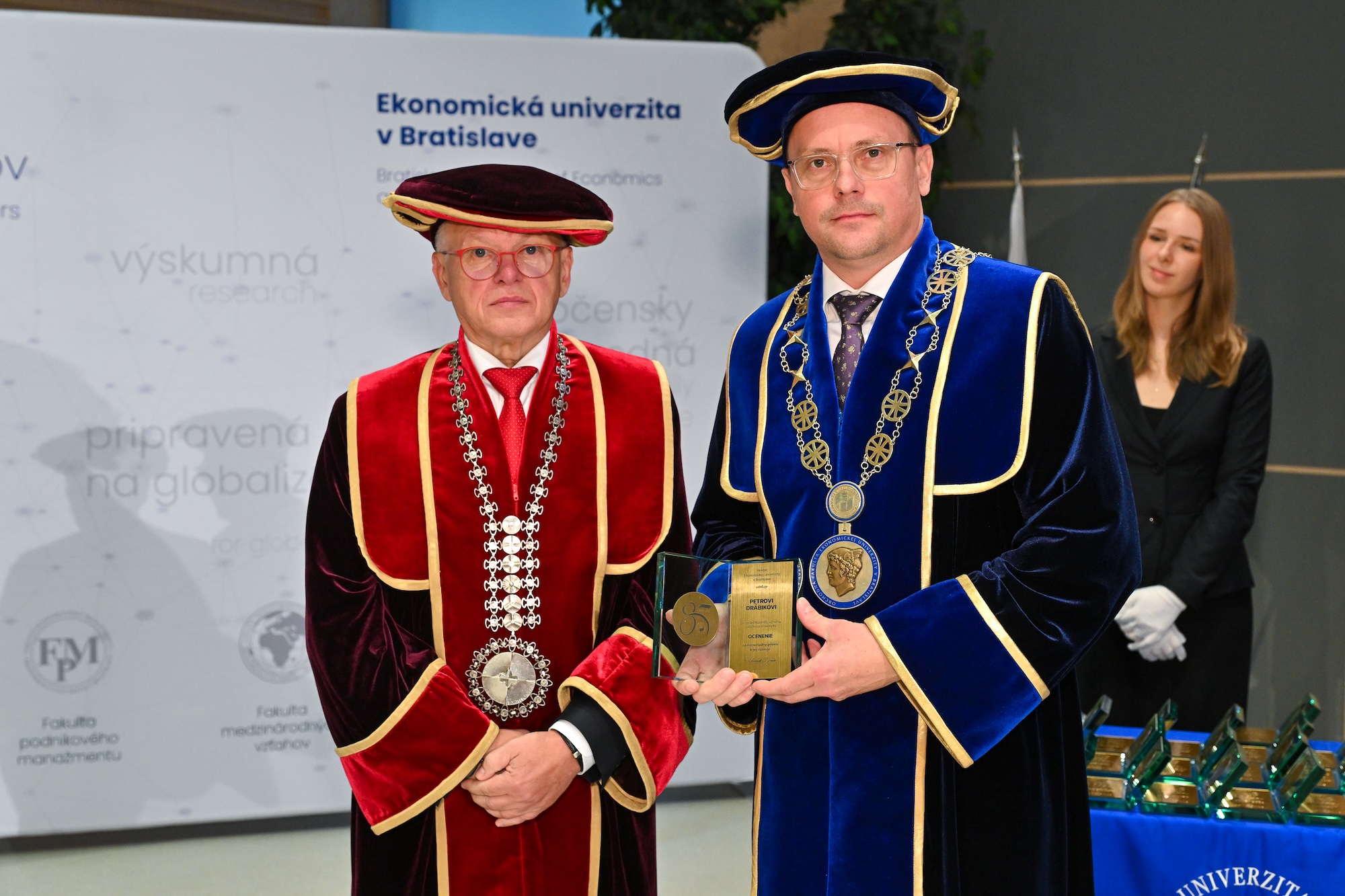 85th Anniversary of EUBA: Award for Outstanding Contribution to the Development of the University