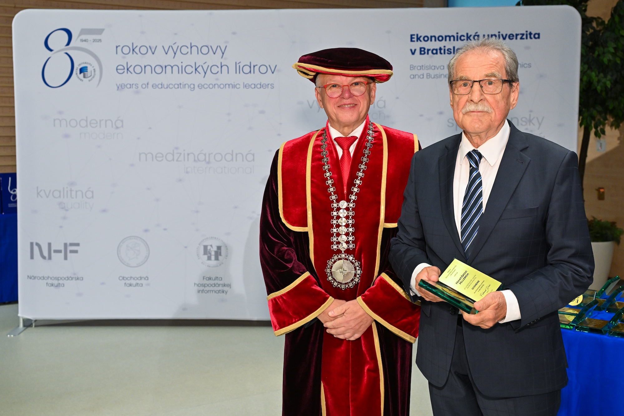 85th Anniversary of EUBA: Award for Outstanding Contribution to the Development of the University