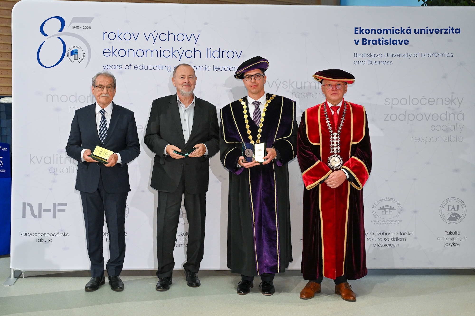 85th Anniversary of EUBA: Award for Outstanding Contribution to the Development of the University