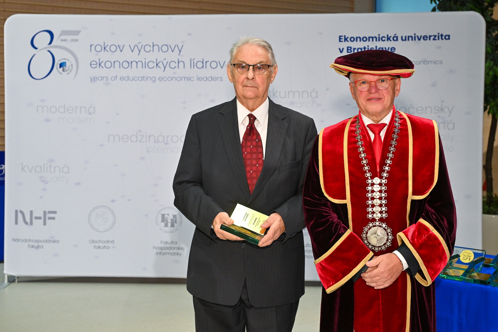 85th Anniversary of EUBA: Award for Outstanding Contribution to the Development of the University