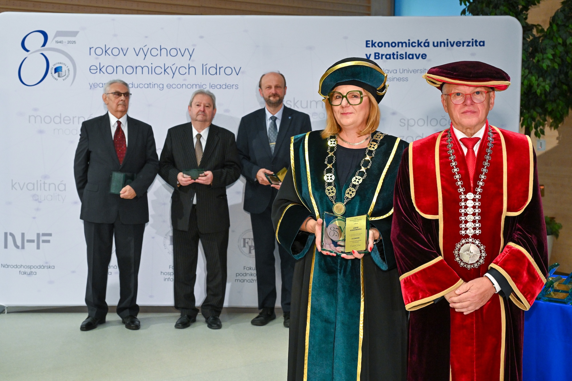 85th Anniversary of EUBA: Award for Outstanding Contribution to the Development of the University
