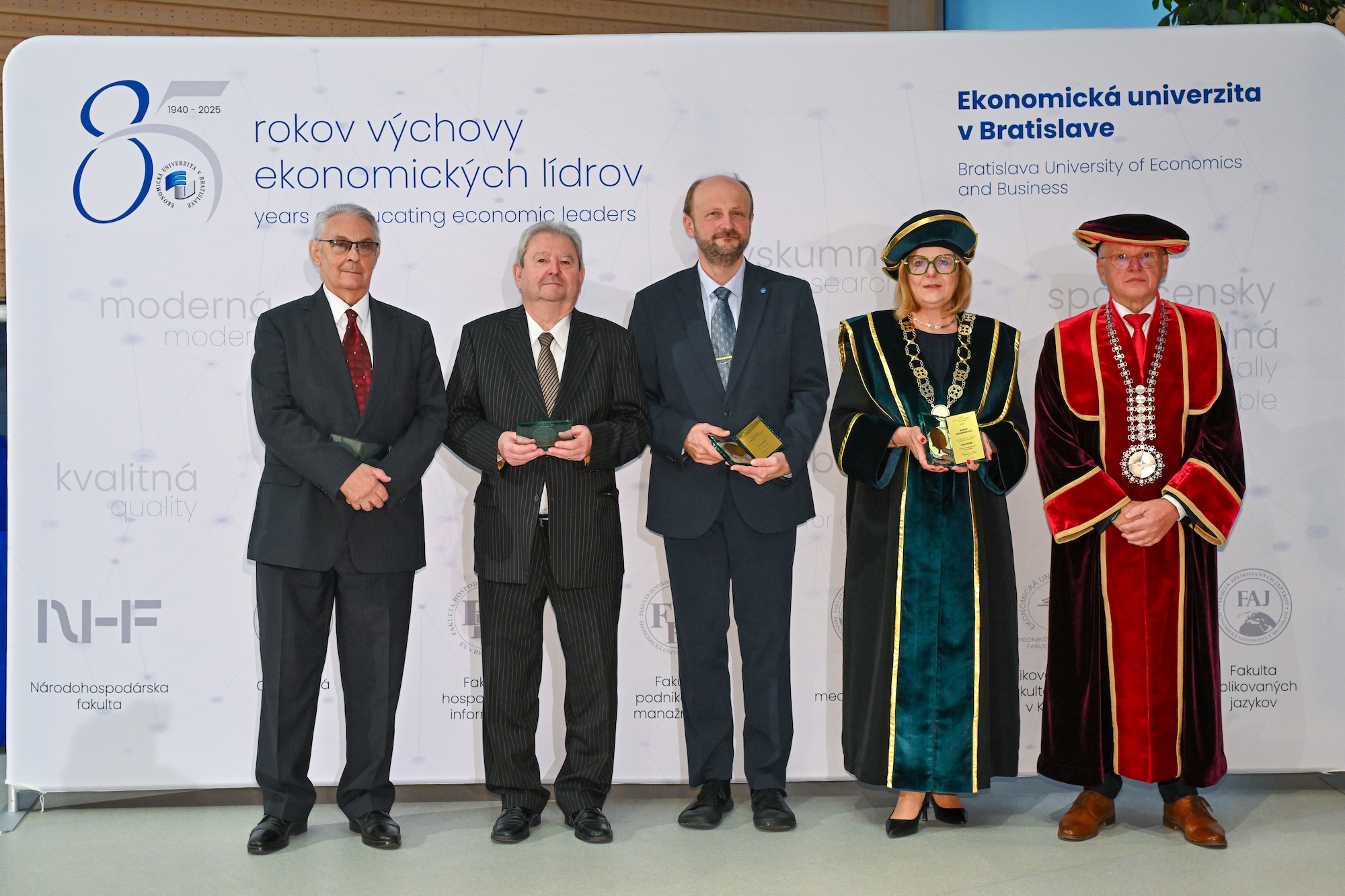 85th Anniversary of EUBA: Award for Outstanding Contribution to the Development of the University