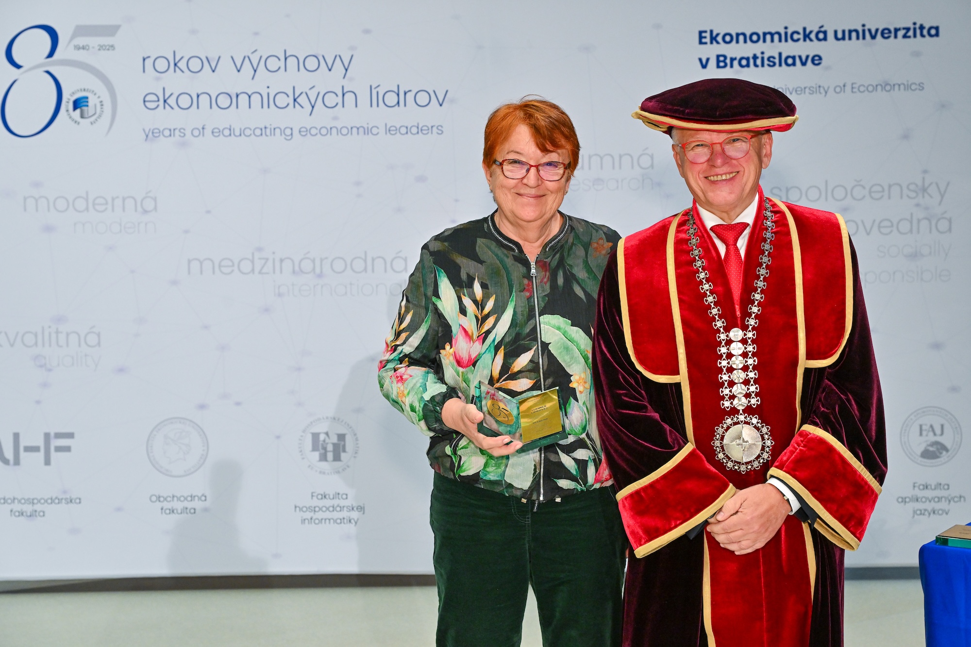 85th Anniversary of EUBA: Award for Outstanding Contribution to the Development of the University