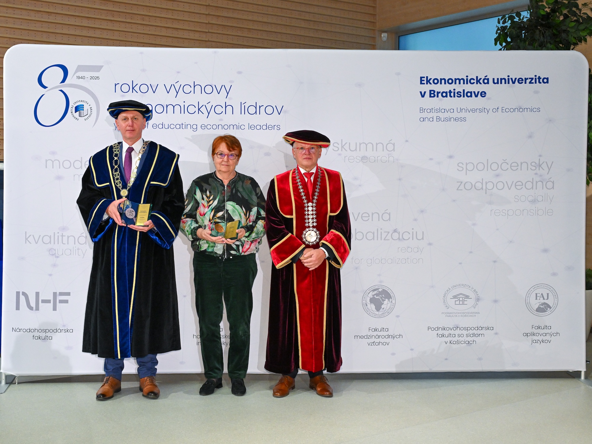 85th Anniversary of EUBA: Award for Outstanding Contribution to the Development of the University