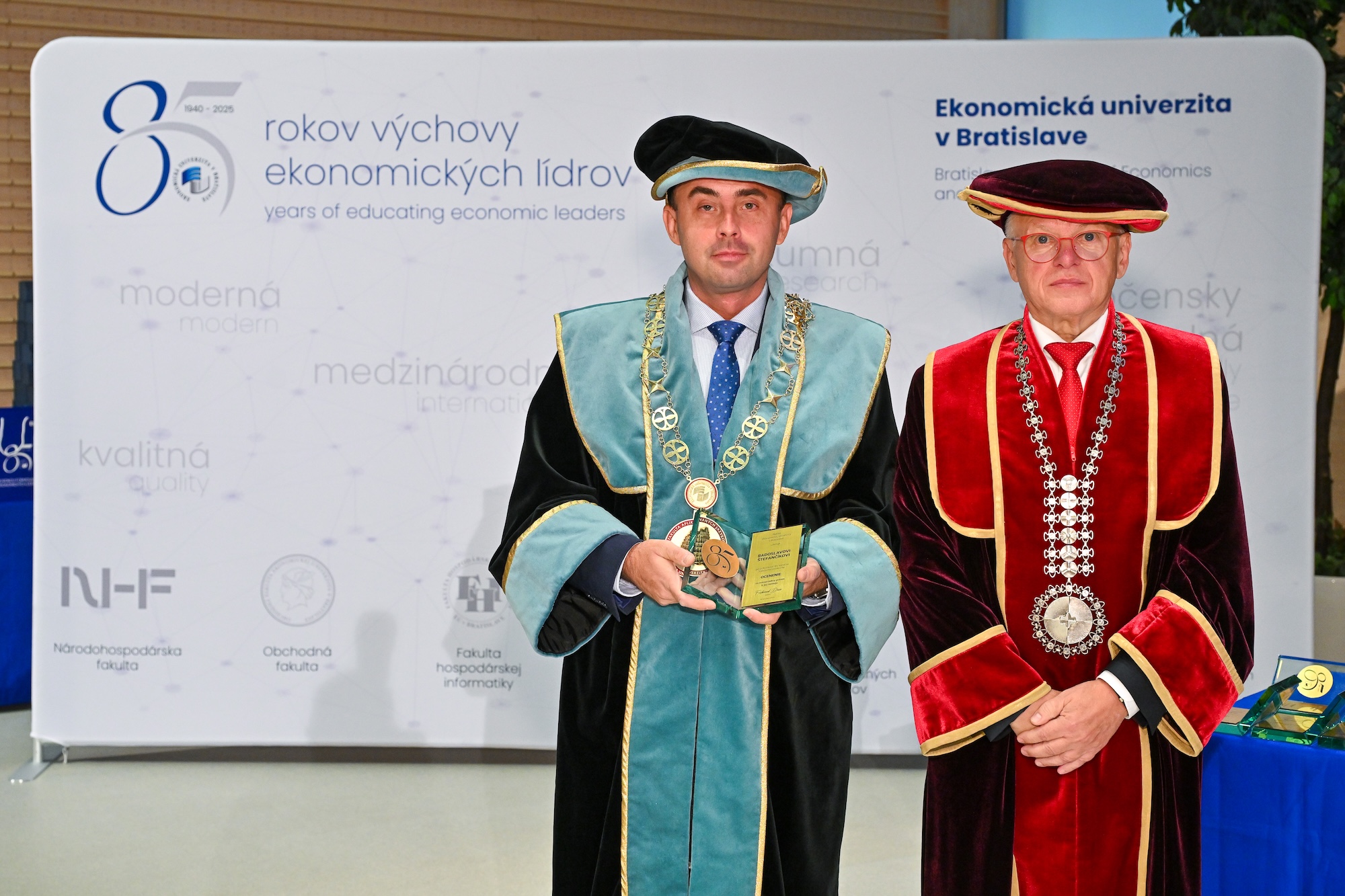 85th Anniversary of EUBA: Award for Outstanding Contribution to the Development of the University