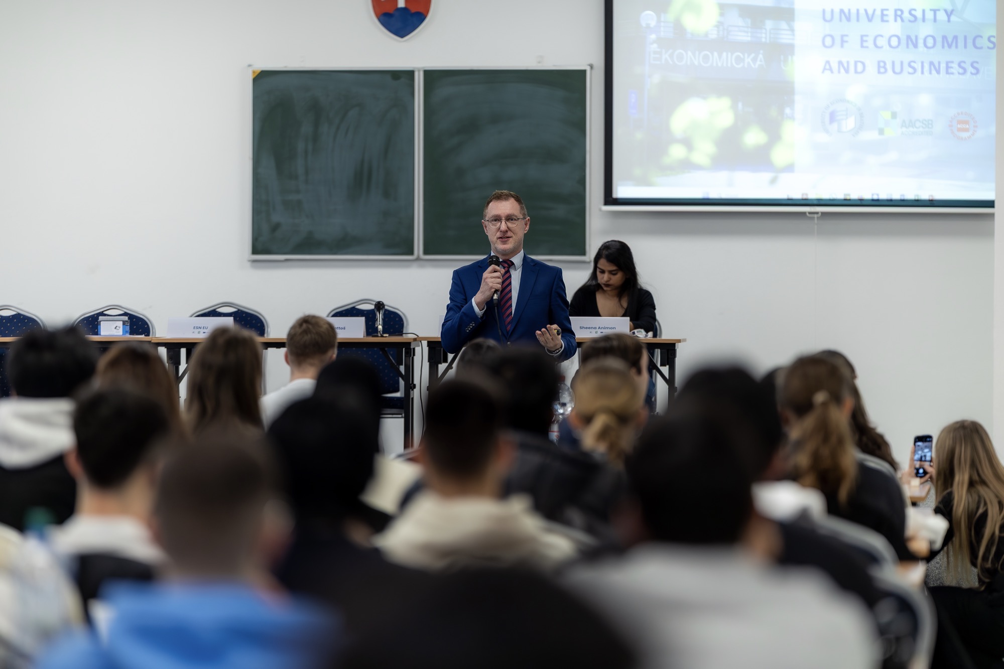 EUBA privítala výmenných študentov zo zahraničia v letnom semestri 2025/2026