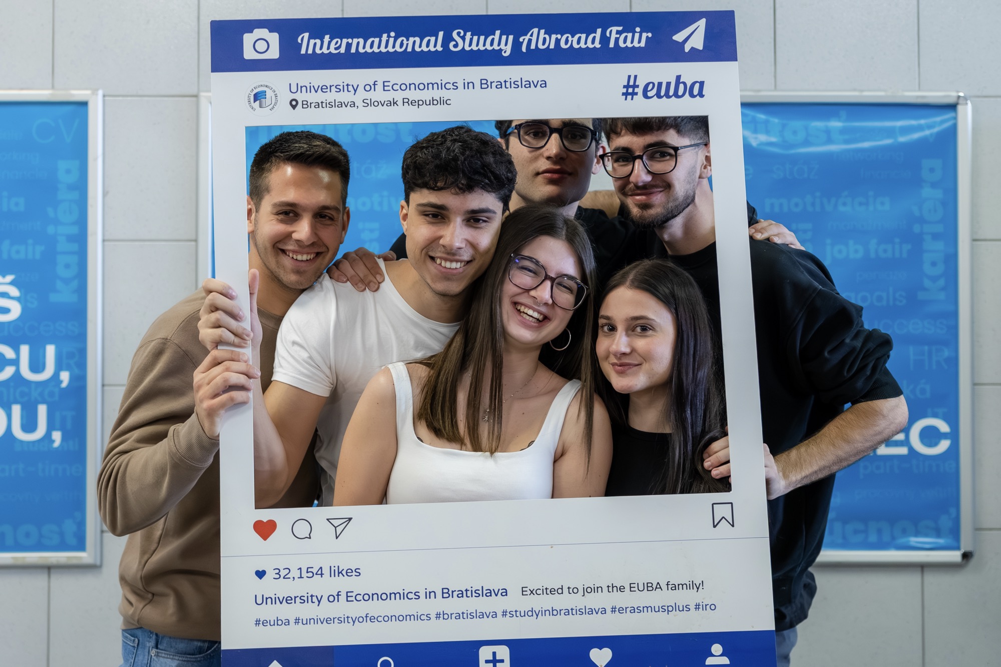 EUBA privítala študentov z 23 krajín na 16. ročníku Veľtrhu zahraničných univerzít