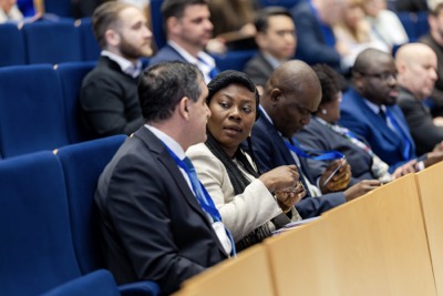 Modelová konferencia 2026 na EUBA: študenti simulovali rokovania OSN o vodnej kríze