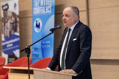 Modelová konferencia 2026 na EUBA: študenti simulovali rokovania OSN o vodnej kríze