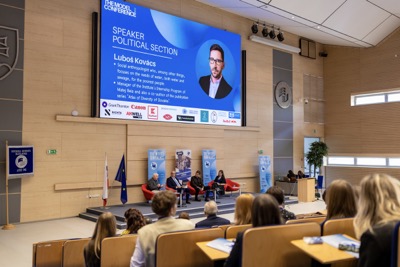 Univerzitné udalosti &raquo; Modelová konferencia 2026 na EUBA: študenti simulovali rokovania OSN o vodnej kríze