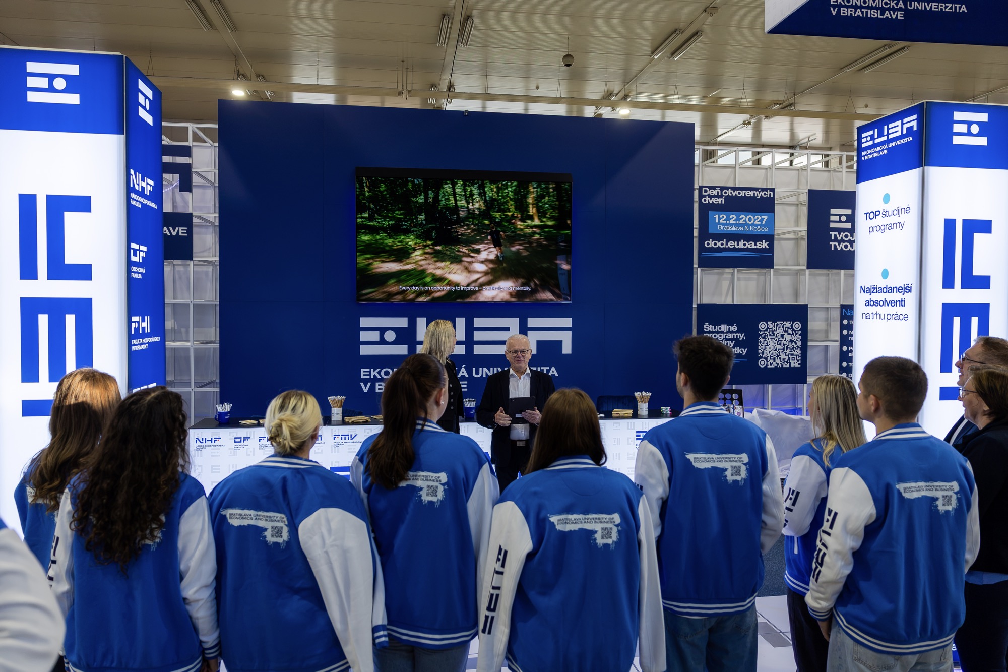 Hovoríme jazykom mladých: EUBA predstavila na Gaudeamuse modernú expozíciu