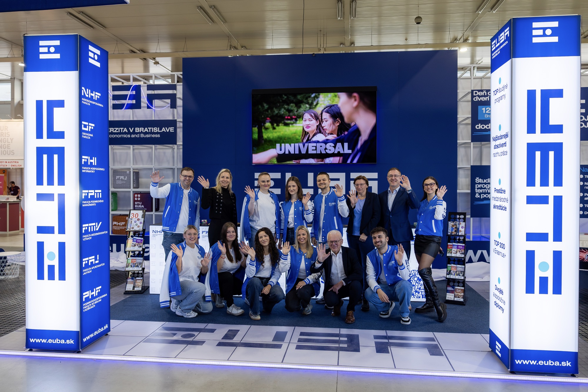 Hovoríme jazykom mladých: EUBA predstavila na Gaudeamuse modernú expozíciu