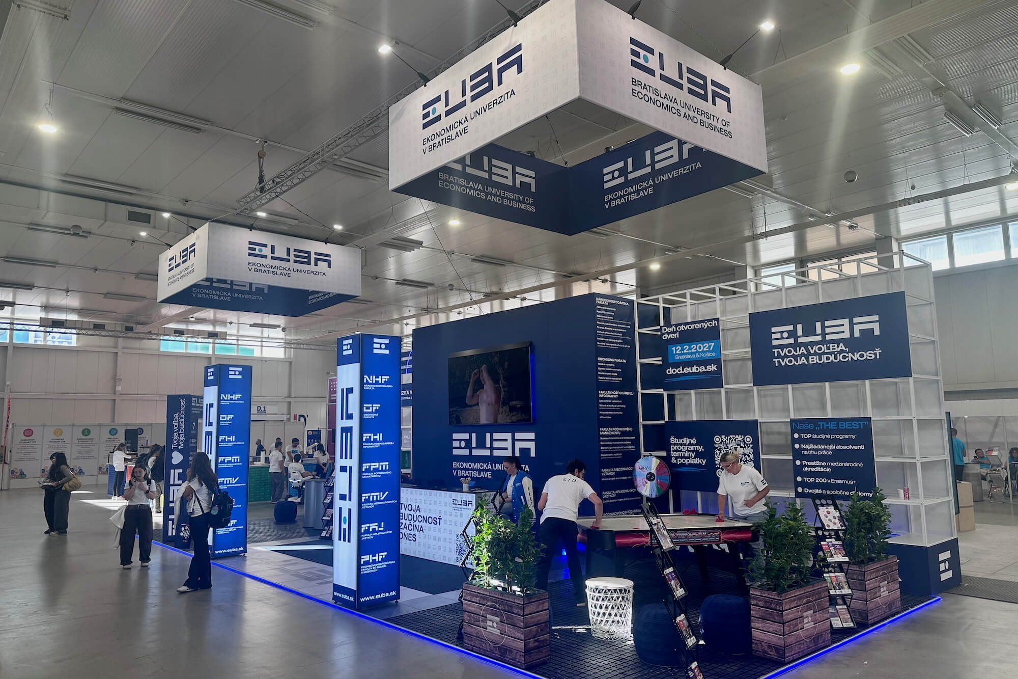 Hovoríme jazykom mladých: EUBA predstavila na Gaudeamuse modernú expozíciu