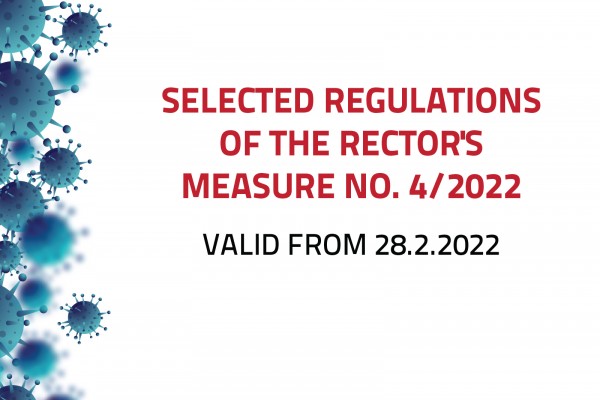 Selected regulations of the Rector's Measure No. 4/2022