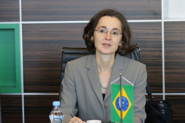 Prijatie brazílskej veľvyslankyne