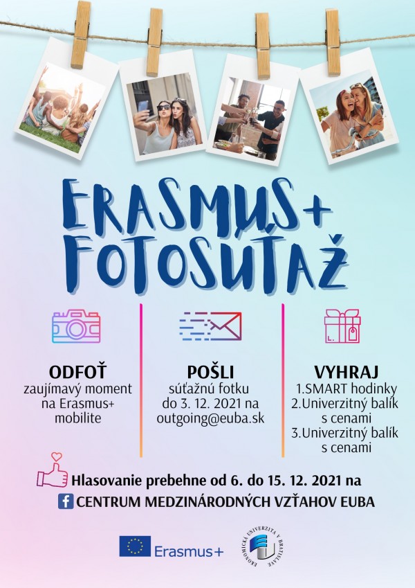 Erasmus+ Fotosúťaž!