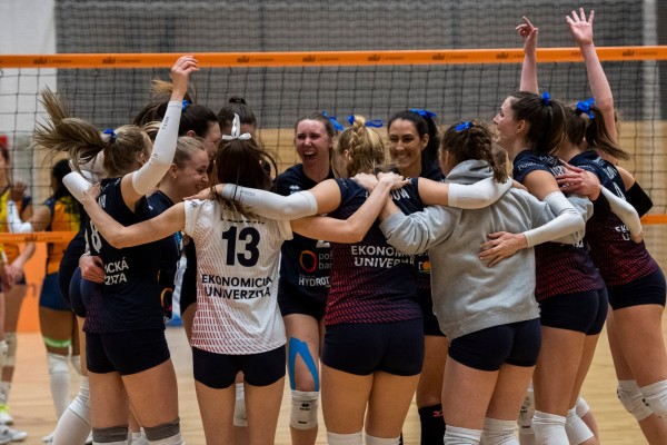Slávia EU Bratislava opäť vo finále extraligy žien vo volejbale