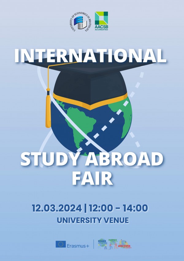 Invitation to the International Study Abroad Fair - March 12, 2024