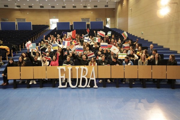 International students from 22 countries of the world on the exchange program at the EUBA in the summer semester