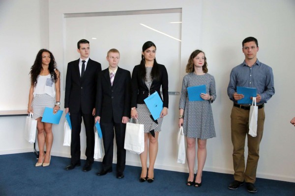 Ocenenia študentov za ŠVOČ v akademickom roku 2014 – 2015