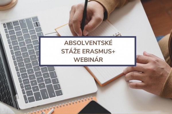 Webinár - Absolventské stáže Erasmus+ EUBA