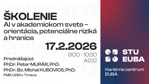 Pozvánka na školenia o AI pre učiteľov a vedeckých pracovníkov