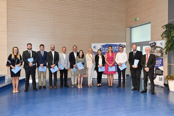 Rector Awards Prizes of EUBA Rector for Teaching Activities and Publication Output