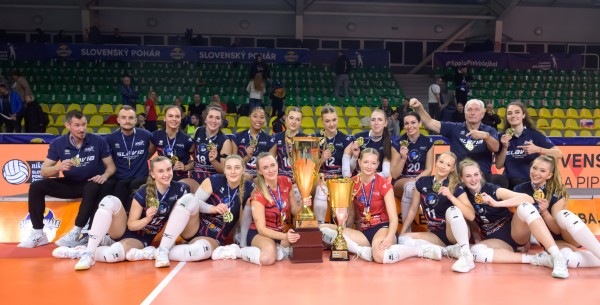 Volejbalistky KOOPERATIVA Slávia EUBA získali Slovenský pohár už 17.-krát v histórii!