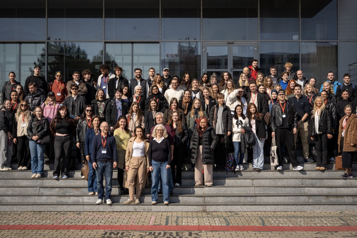 Students from multiple countries experienced managing a virtual company at the Faculty of Economics and Finance, EUBA