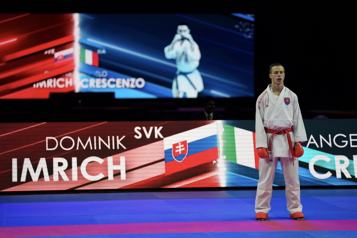 Dominik Imrich, študent NHF, sa zapísal do slovenskej karate histórie