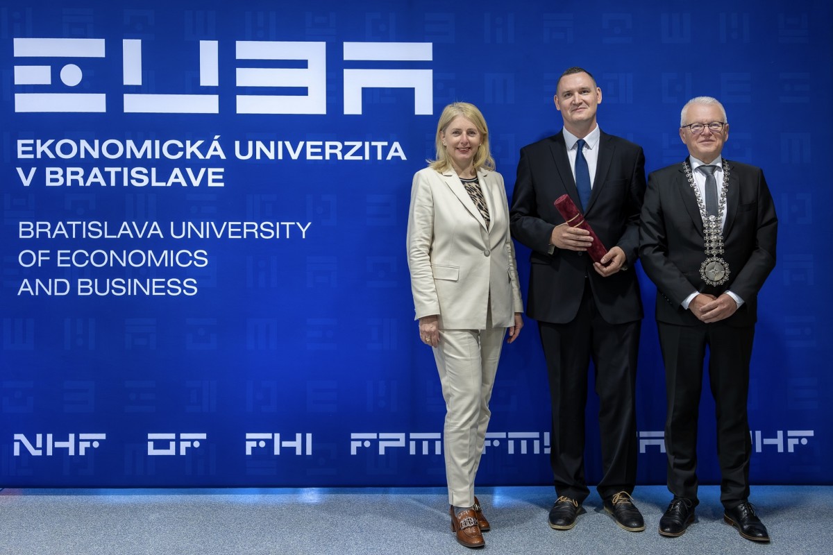 Ekonomická univerzita v Bratislave má nového docenta